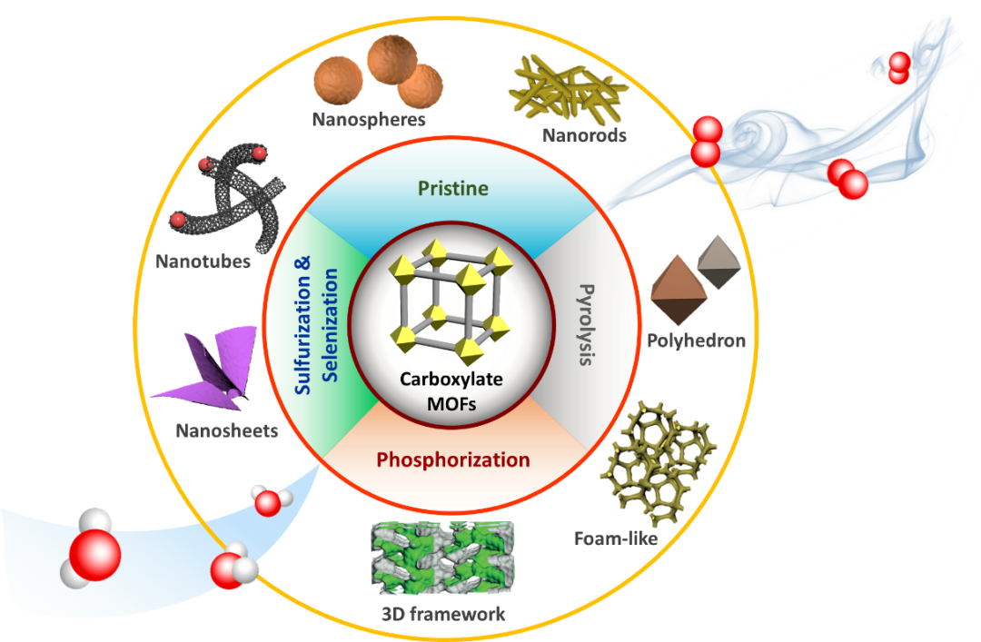 电子科大杨东旭陈远富coordinchemrev综述有机羧酸盐类mofs及其衍生物