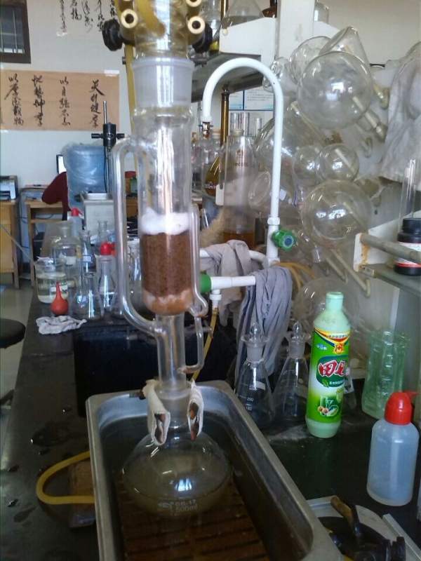 这样用索氏提取器可以吗？