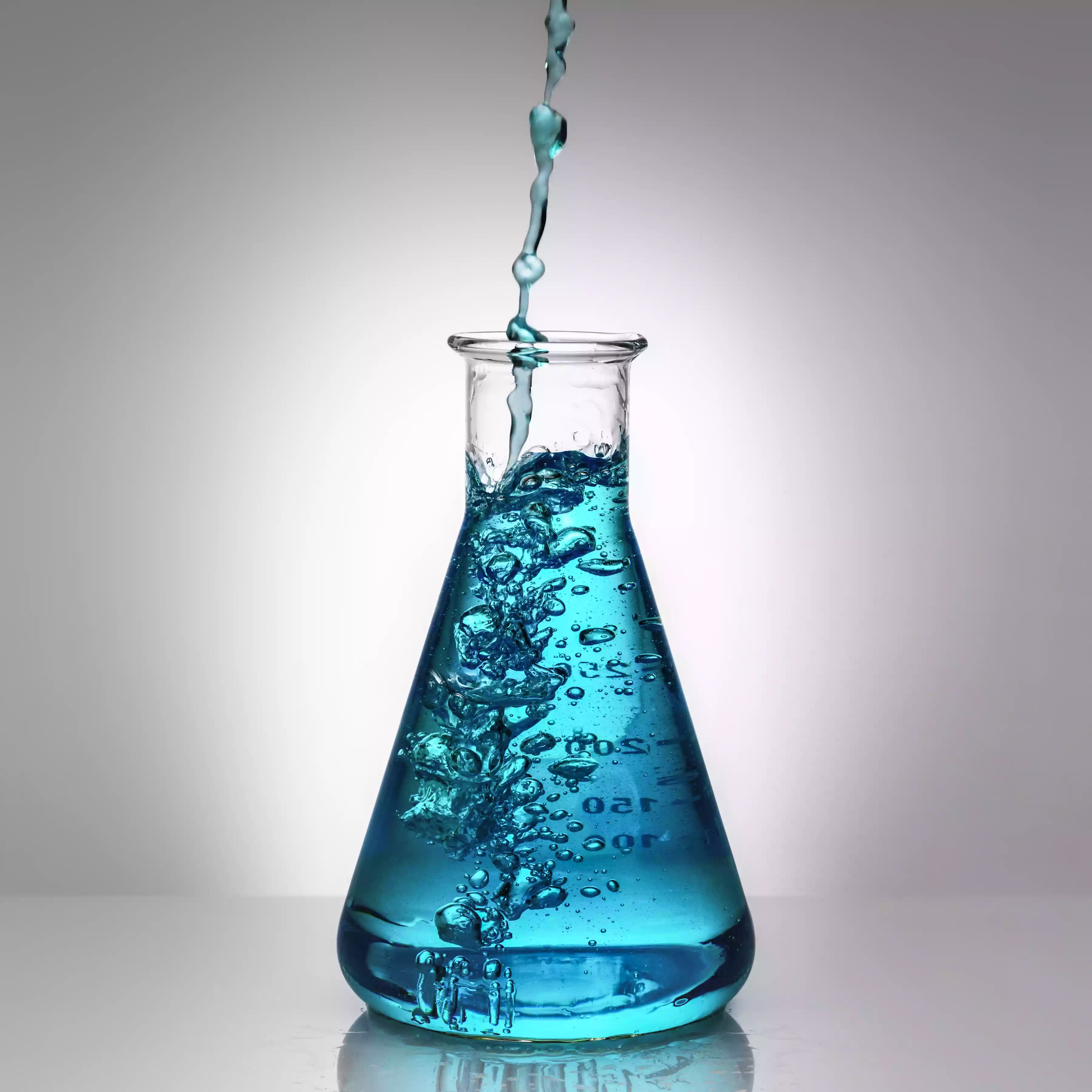 Blue Flask Glassware
