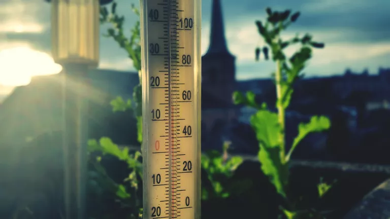 Close-Up Of Thermometer